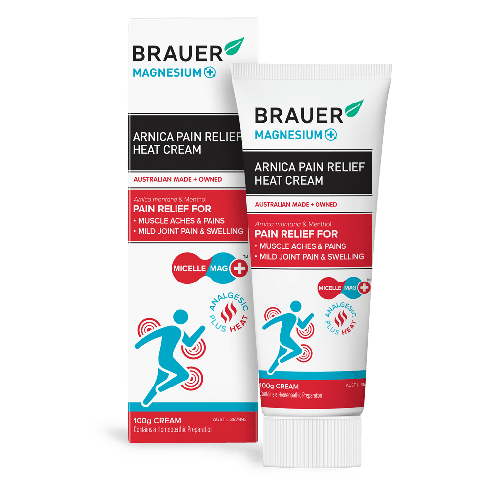 Magnesium+ Arnica Pain Relief Heat Cream
