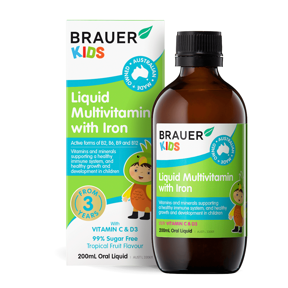 Liquid Multivitamin with Iron