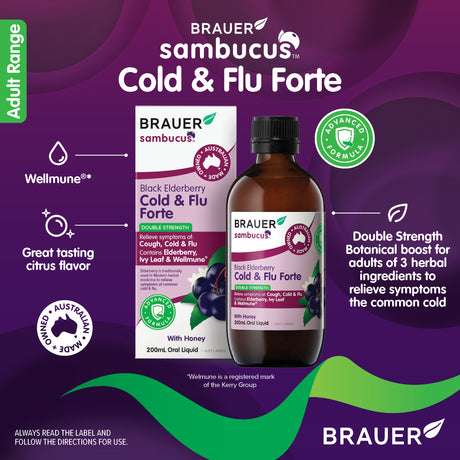 Sambucus Cold & Flu Forte Adults