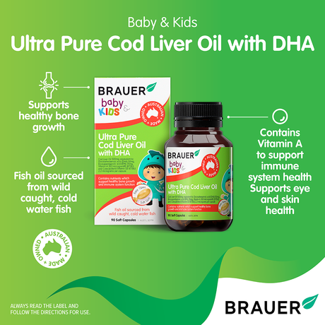 Ultra Pure Cod Liver Oil with DHA
