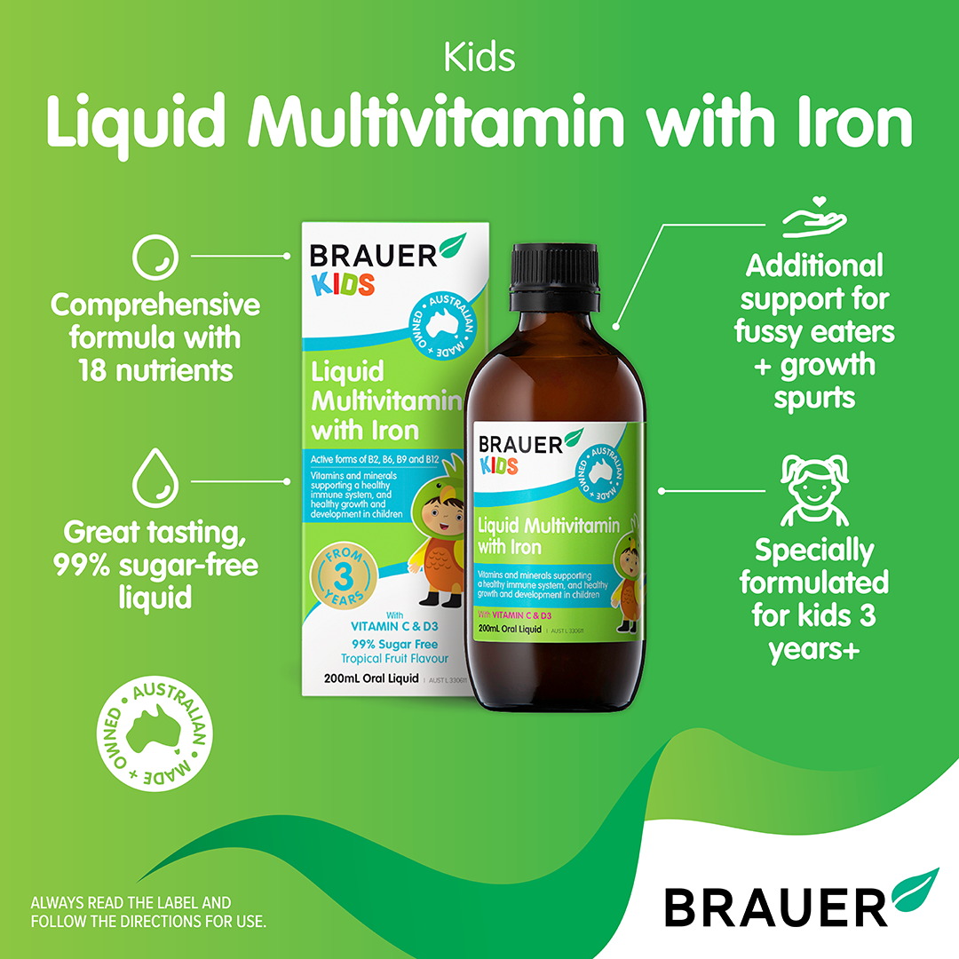 Liquid Multivitamin with Iron