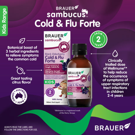 Sambucus Cold & Flu Forte Kids